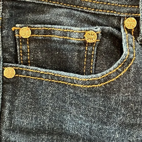 Tory Burch Classic Denim Jeans, size 25 - Picture 4 of 10